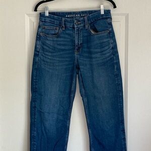 American Eagle Outfitters Blue Straight Jeans